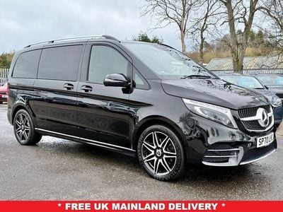Used Mercedes V300 AMG line 239 HP (175 kW) 2020 Black MPV