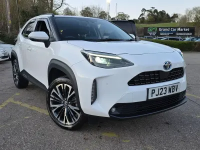 Usata Toyota Yaris Hybrid 2023 Bianco Utilitaria