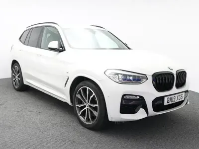 Used BMW X3 M Sport 184 HP (135 kW) 2019 White SUV