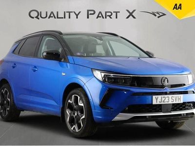 Used Vauxhall Grandland X Ultimate 130 HP (95 kW) 2023 Blue SUV