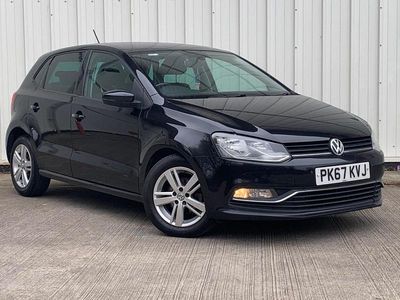 Used VW Polo Edition 75 HP (55 kW) 2017 Black Hatchback