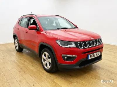 Begagnad Jeep Compass Longitude 140 HK (102 kW) 2019 Röd SUV