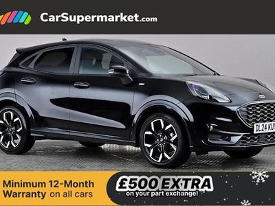Black Used 2023 Ford Puma ST-Line X Hatchback | £16,497 (Fair price)