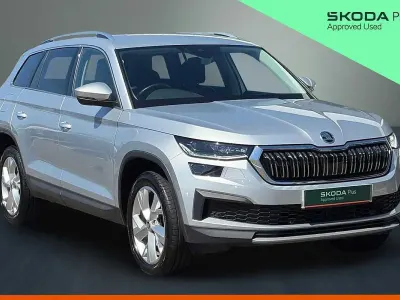 Used Skoda Kodiaq SE L Executive 150 HP (110 kW) 2024 Brilliant silver SUV