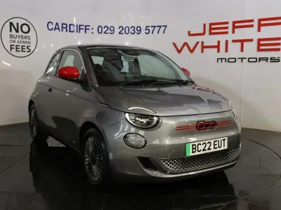 Used Fiat 500e Red 69 kW (95 HP) 2022 Grey Hatchback