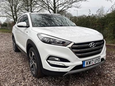 White Used 2017 Hyundai Tucson Edition SUV | £9,750 (Fair price)