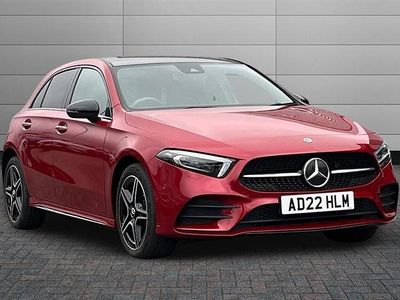 Used Mercedes A250 AMG Line Premium Plus 218 HP (160 kW) 2022 Patagonia red Hatchback