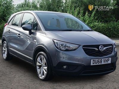 Used Vauxhall Crossland X 83 HP (61 kW) 2018 Grey SUV