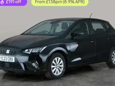 Used Seat Ibiza SE 80 HP (58 kW) 2023 Black Hatchback