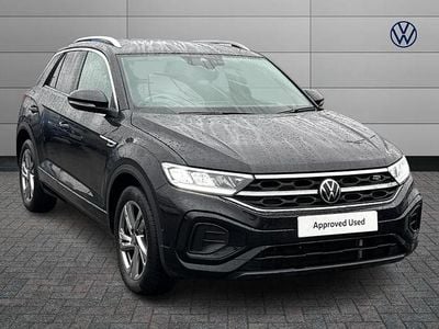 Black Used 2022 VW T-Roc R-line SUV | £19,750 (Fair price)