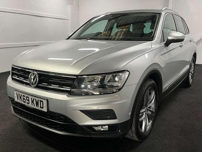 Silver Used 2019 VW Tiguan Match SUV | £15,749 (Fair price)