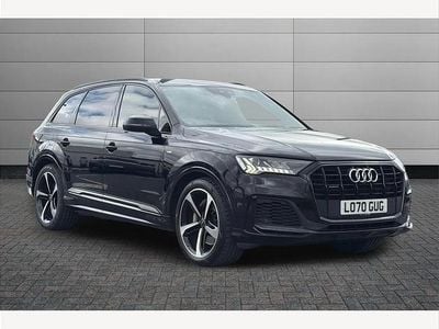 Used Audi Q7 Black Edition 340 HP (250 kW) 2021 Black SUV