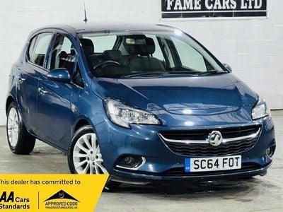 Used Vauxhall Corsa 90 HP (66 kW) 2015 Blue Hatchback