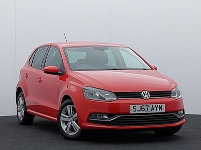 Used VW Polo Edition 60 HP (44 kW) 2017 Red Hatchback