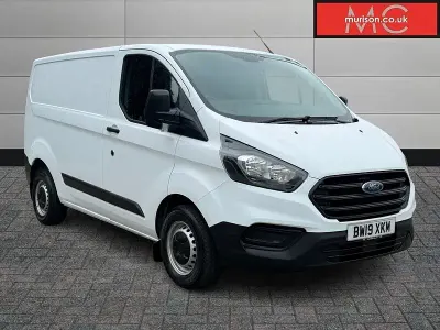 Used Ford Transit Custom 105 HP (77 kW) 2019 White Van