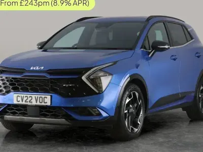 Used Kia Sportage GT-Line 150 HP (110 kW) 2022 Blue SUV