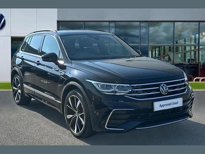 Used VW Tiguan R-line 190 HP (139 kW) 2022 Black SUV