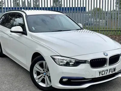 Used BMW 316 Sport Line 116 HP (85 kW) 2017 White Estate