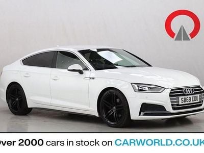 White Used 2019 Audi A5 Sportback S-Line Hatchback | £16,729 (Good price)