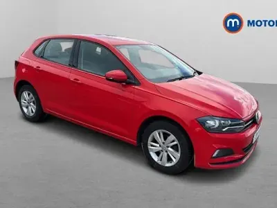 Used VW Polo SE 80 HP (58 kW) 2020 Red Hatchback