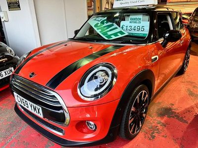 Orange Used 2019 Mini Cooper Exclusive Hatchback | £12,450 (Fair price)
