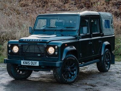 Green Used 2015 Land Rover Defender Pickup | £36,000 (Fair price)