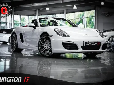 Used Porsche Boxster 265 HP (194 kW) 2015 White Cabriolet