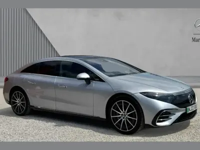 Used Mercedes EQS450+ AMG Line Premium 244 kW (333 HP) 2022 Silver Sedan
