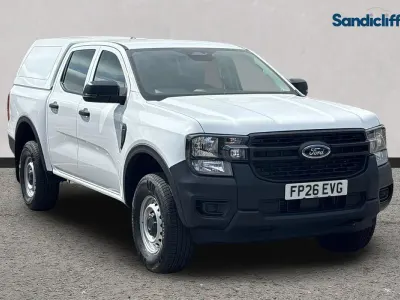 New Ford Ranger XL 170 HP (125 kW) 2026 White Pickup