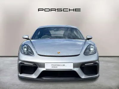 Used Porsche Cayman GT4 414 HP (304 kW) 2022 Silver Coupe