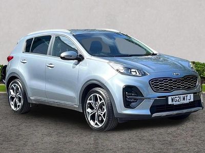 Used Kia Sportage GT-Line 174 HP (127 kW) 2021 Silver SUV