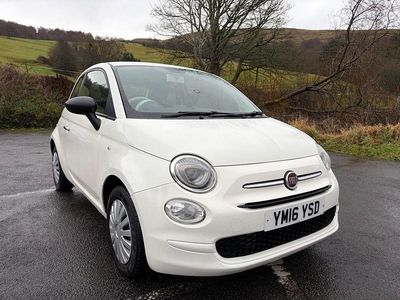 Used Fiat 500 Pop 69 HP (50 kW) 2016 White Hatchback