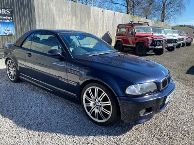 Used BMW M3 Cabriolet Impressive 2003 Black Cabriolet