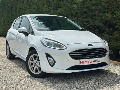 Used Ford Fiesta Zetec 70 HP (51 kW) 2018 White Hatchback