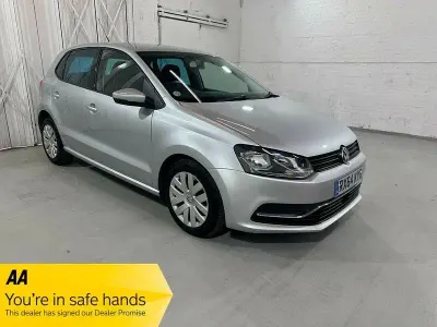 Used VW Polo SE 90 HP (66 kW) 2014 Silver Hatchback