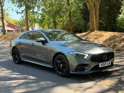 Used Mercedes CLS350 AMG line 2018 Grey Coupe
