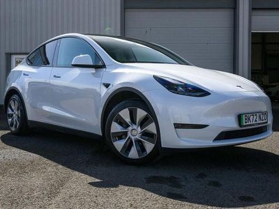 Used Tesla Model Y Long Range AWD 378 kW (514 HP) 2022 White SUV