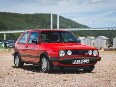 Used VW Golf II GTI 137 HP (100 kW) 1989 Red Hatchback