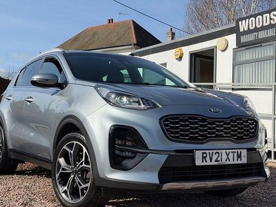 Used Kia Sportage GT-Line 134 HP (98 kW) 2021 Silver SUV