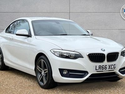 used BMW 218 2 Series d [150] Sport 2dr [Nav]