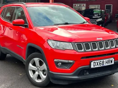 Used Jeep Compass Longitude 140 HP (102 kW) 2018 Red SUV