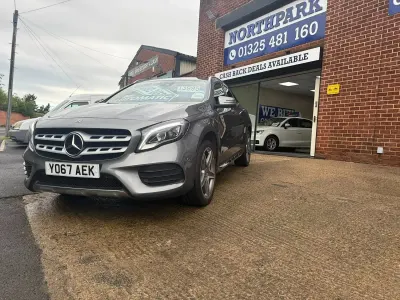 Used Mercedes GLA220 AMG Line Premium 177 HP (130 kW) 2017 Grey SUV