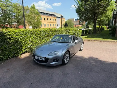 Used Mazda MX5 Inclusive 160 HP (117 kW) 2013 Silver Cabriolet