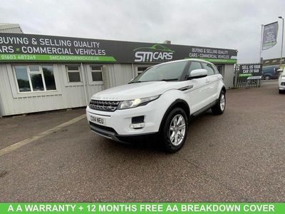 White Used 2014 Land Rover Range Rover evoque Pure SUV | £10,450 (Fair price)
