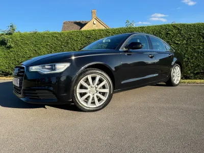 Used Audi A6 2011 Black Sedan