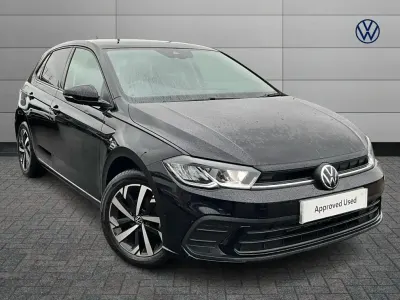 Used VW Polo Match 94 HP (69 kW) 2025 Black Hatchback