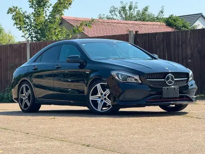 Used Mercedes CLA250 2017 Black Coupe