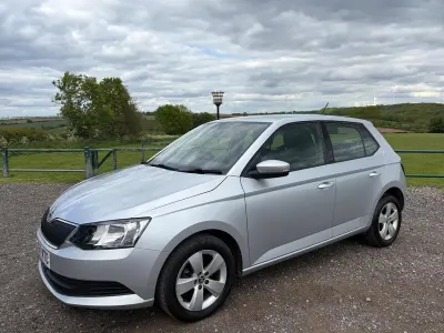 Used Skoda Fabia SE 95 HP (69 kW) 2017 Silver Hatchback