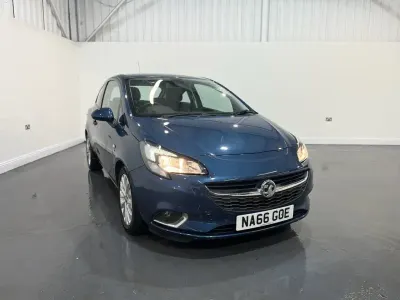 Used Vauxhall Corsa 90 HP (66 kW) 2016 Blue Hatchback