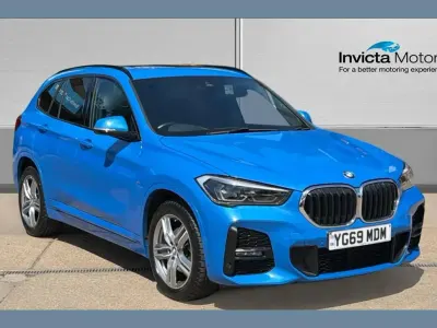 Used BMW X1 M Sport 140 HP (102 kW) 2019 Misano blue SUV